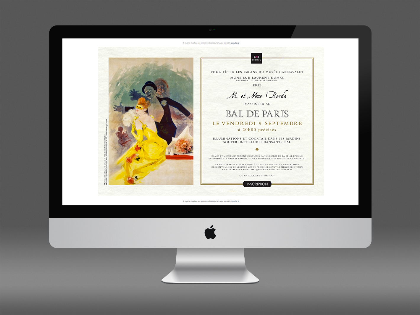Invitations Emerige